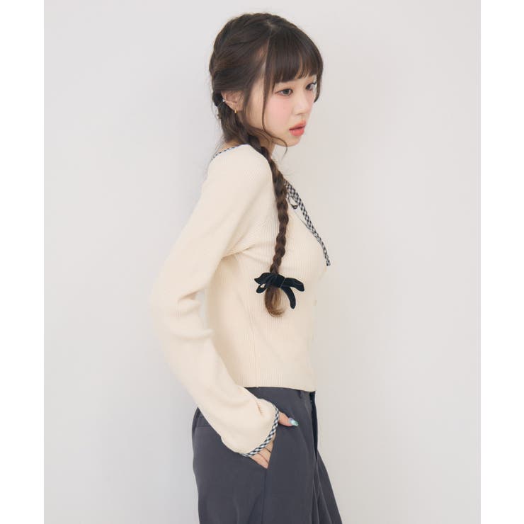 【新色追加】チェックパイピングNTPO | RETRO GIRL | 詳細画像10 