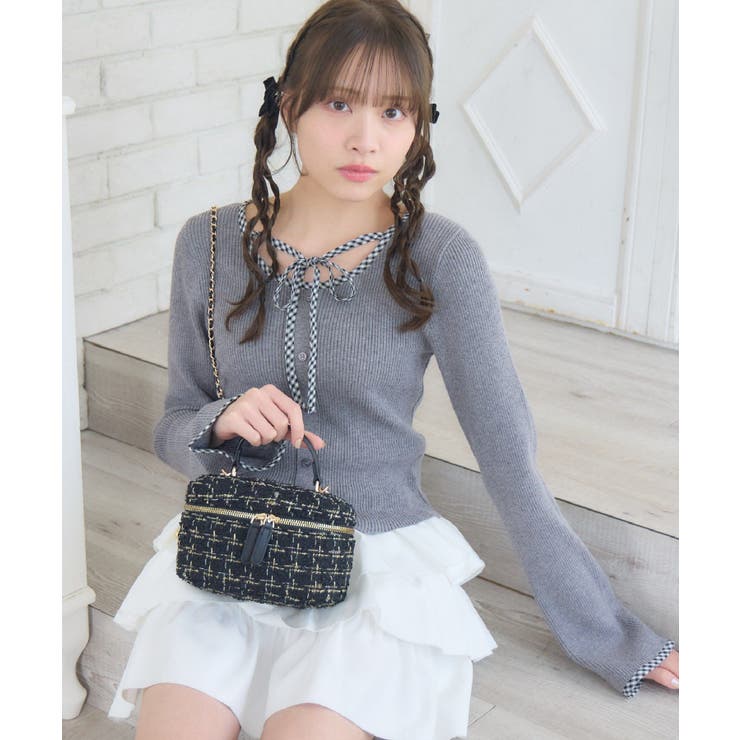 【新色追加】チェックパイピングNTPO | RETRO GIRL | 詳細画像26 