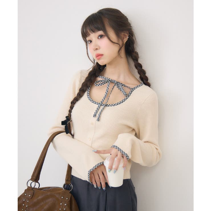 【新色追加】チェックパイピングNTPO | RETRO GIRL | 詳細画像3 