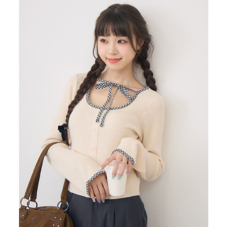 【新色追加】チェックパイピングNTPO | RETRO GIRL | 詳細画像4 