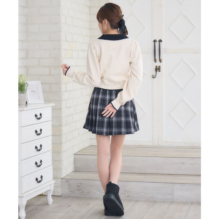 ベロアリボンヴィンテージカーデ | RETRO GIRL | 詳細画像13 