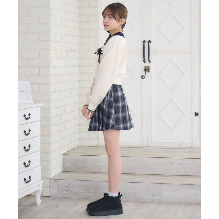 ベロアリボンヴィンテージカーデ | RETRO GIRL | 詳細画像14 