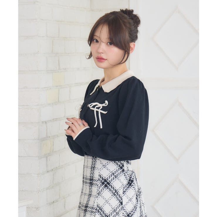 ベロアリボンヴィンテージカーデ | RETRO GIRL | 詳細画像26 