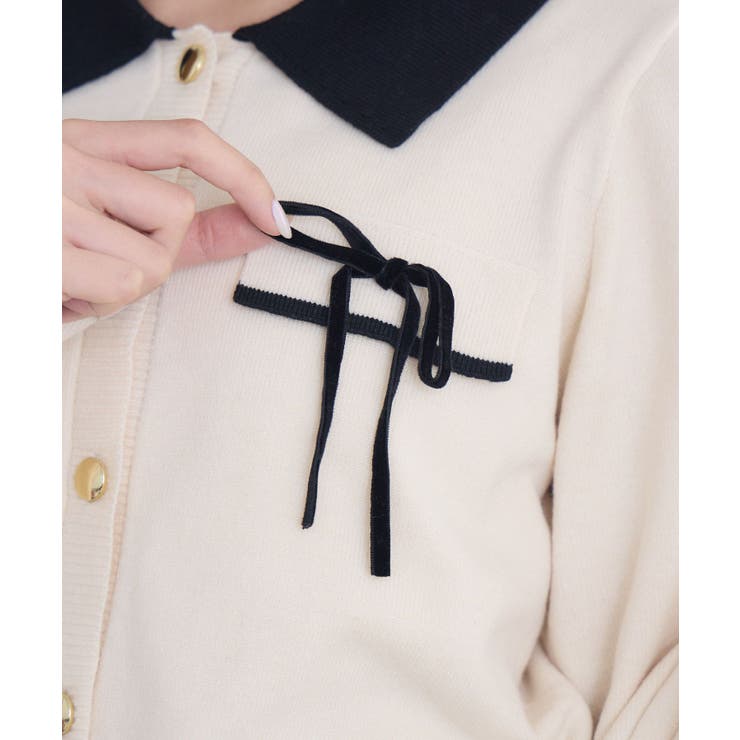 ベロアリボンヴィンテージカーデ | RETRO GIRL | 詳細画像28 