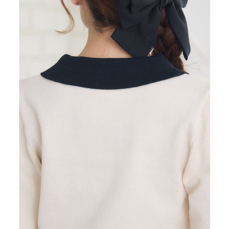 ベロアリボンヴィンテージカーデ | RETRO GIRL | 詳細画像32 