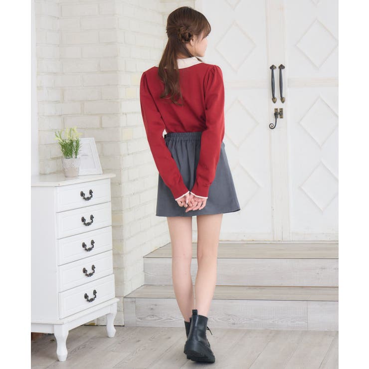 ベロアリボンヴィンテージカーデ | RETRO GIRL | 詳細画像6 