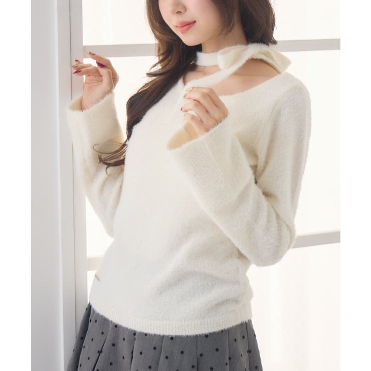 WHT4 | チョーカーシャギーNTPO | RETRO GIRL