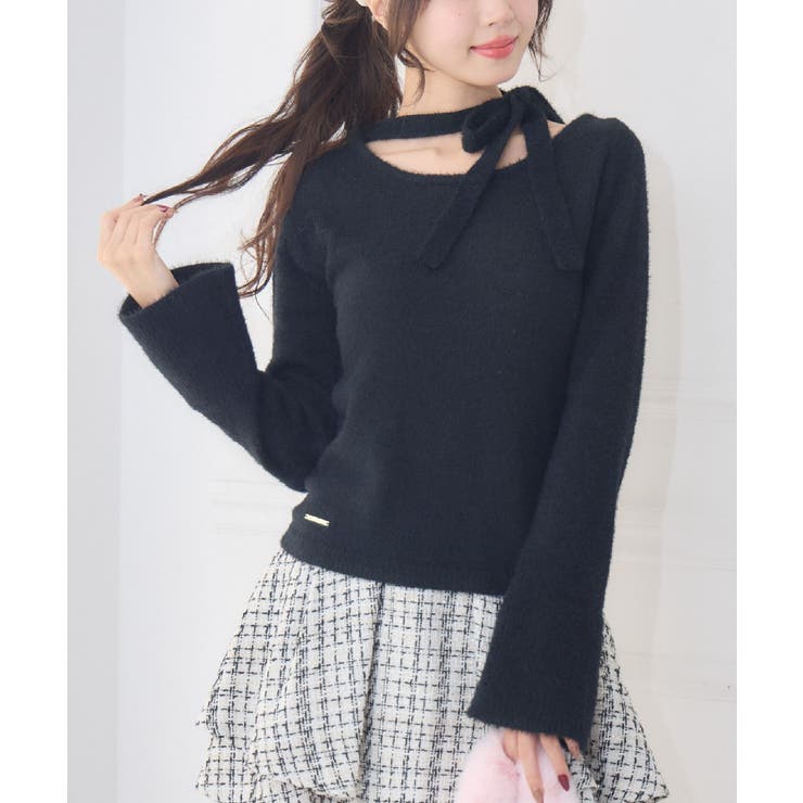 BLK1 | チョーカーシャギーNTPO | RETRO GIRL