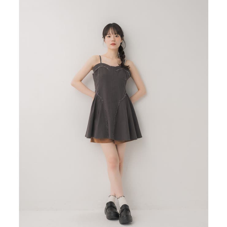 ツイルフリンジキャミOP | RETRO GIRL | 詳細画像10 