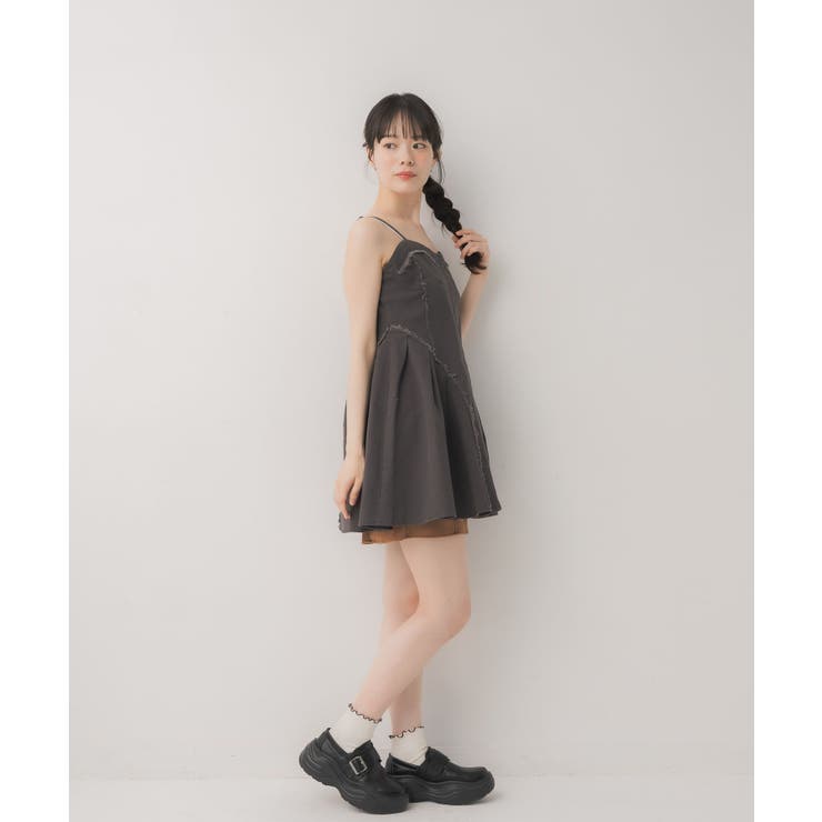 ツイルフリンジキャミOP | RETRO GIRL | 詳細画像11 