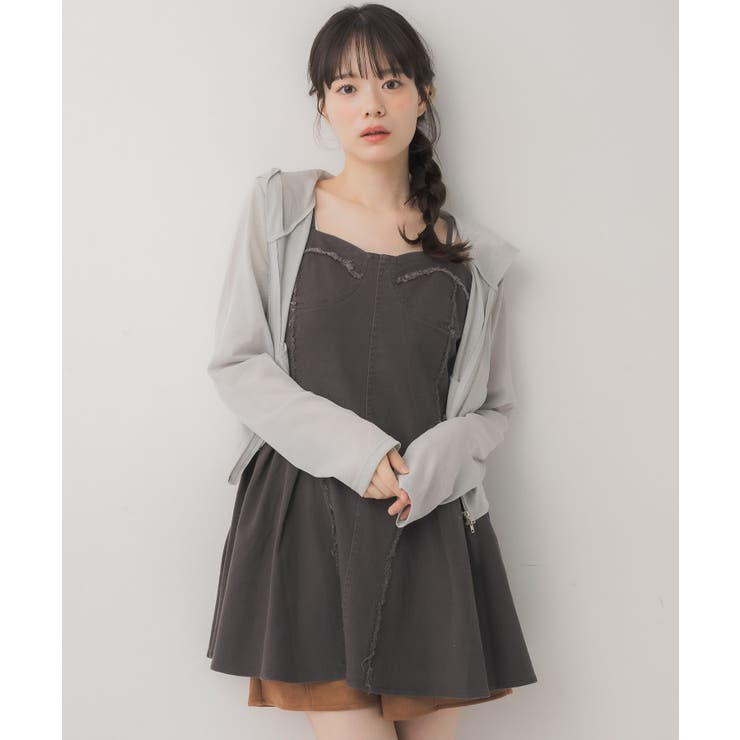 ツイルフリンジキャミOP | RETRO GIRL | 詳細画像14 