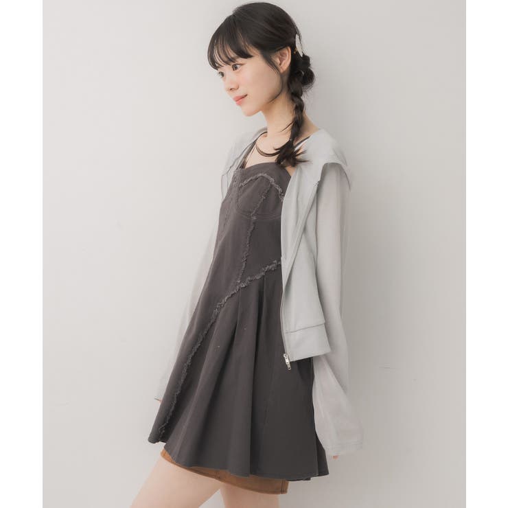 ツイルフリンジキャミOP | RETRO GIRL | 詳細画像17 