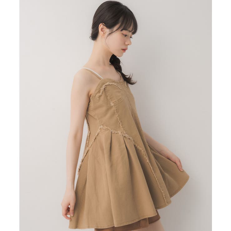 ツイルフリンジキャミOP | RETRO GIRL | 詳細画像23 