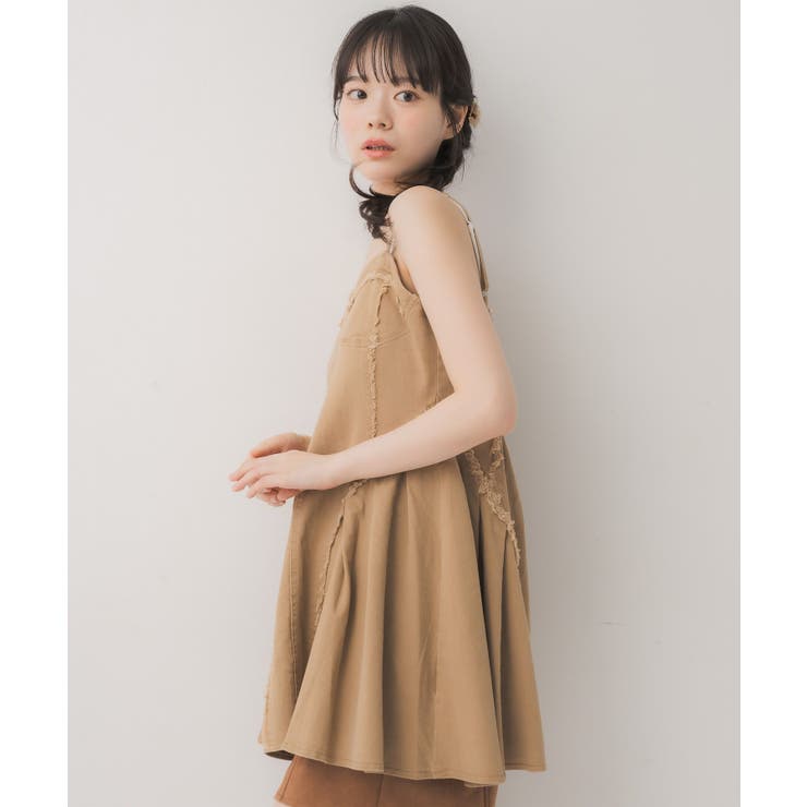 ツイルフリンジキャミOP | RETRO GIRL | 詳細画像25 