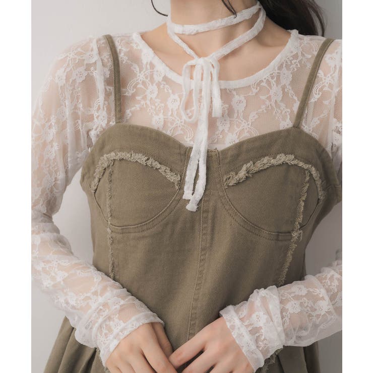 ツイルフリンジキャミOP | RETRO GIRL | 詳細画像26 