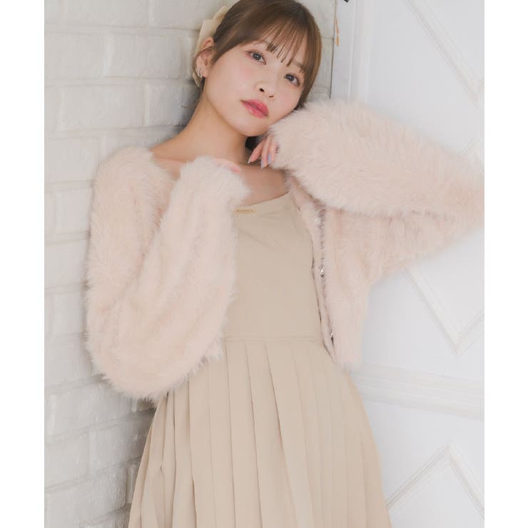 プレート付プリーツキャミOP | RETRO GIRL | 詳細画像3 