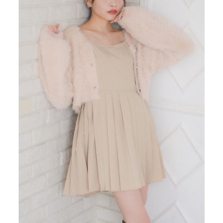 BEG0 | プレート付プリーツキャミOP | RETRO GIRL