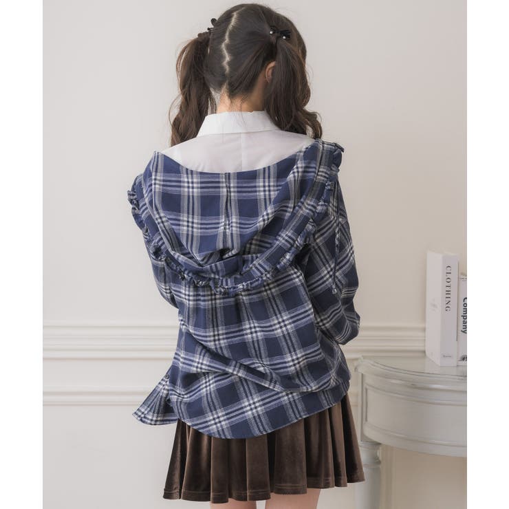 フリルフーディーチェックSH | RETRO GIRL | 詳細画像11 