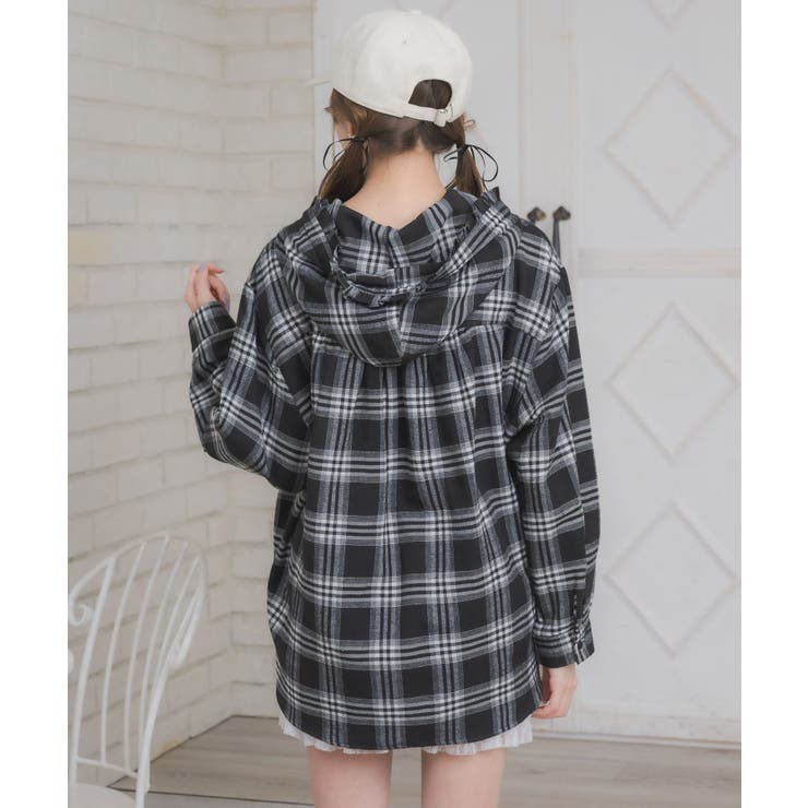 フリルフーディーチェックSH | RETRO GIRL | 詳細画像19 