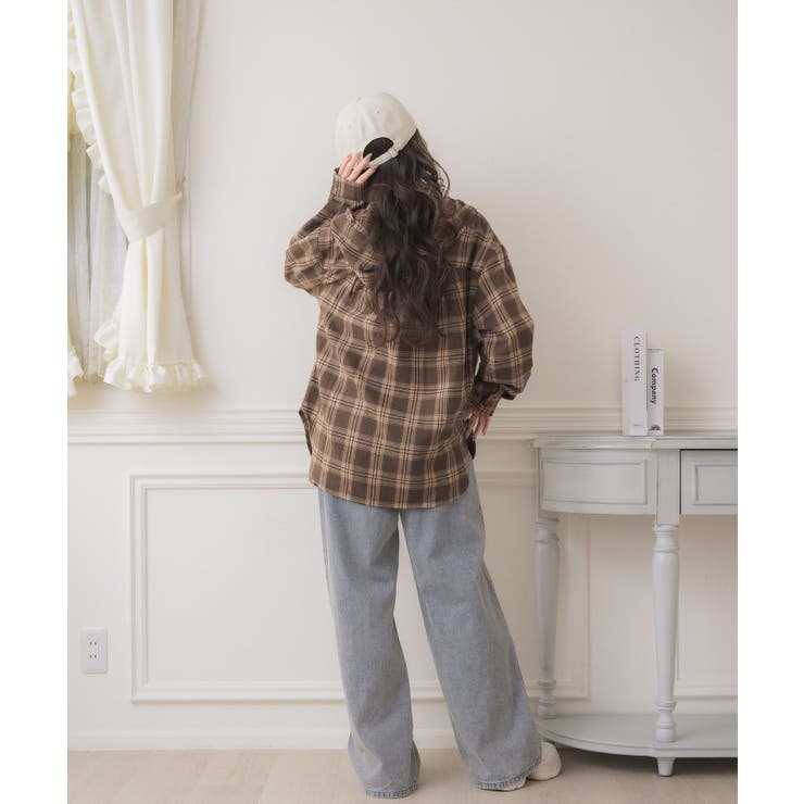 フリルフーディーチェックSH | RETRO GIRL | 詳細画像25 