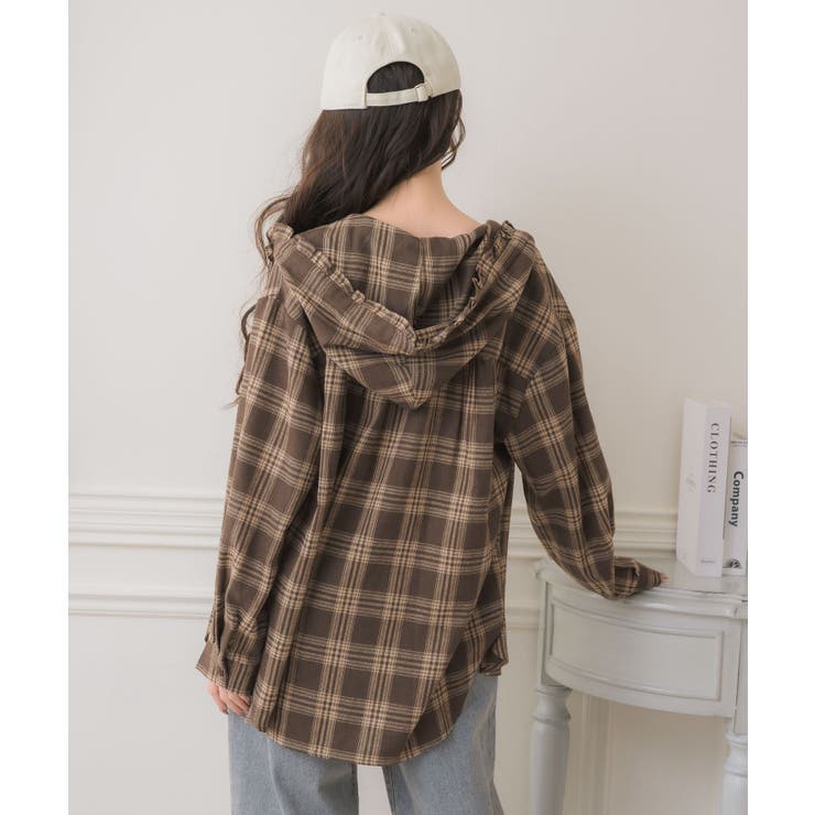 フリルフーディーチェックSH | RETRO GIRL | 詳細画像29 