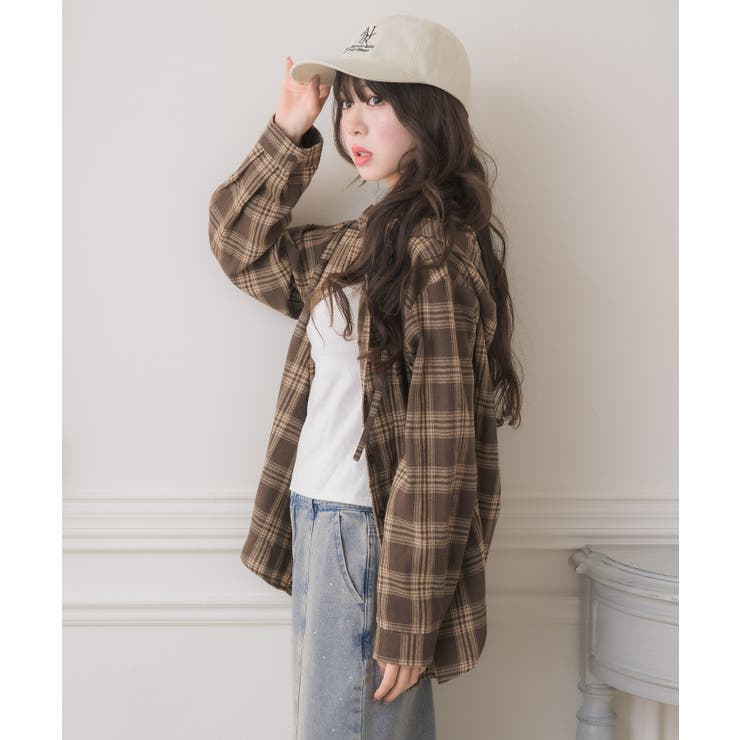 フリルフーディーチェックSH | RETRO GIRL | 詳細画像30 