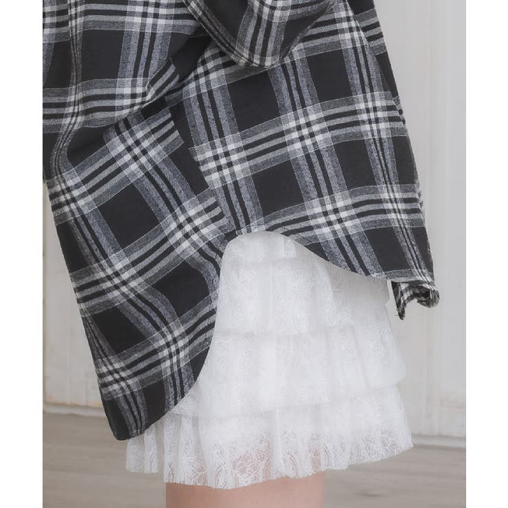 フリルフーディーチェックSH | RETRO GIRL | 詳細画像33 