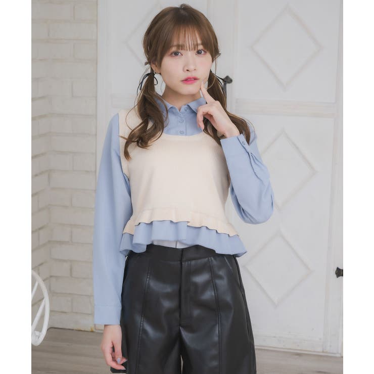 裾フリルドッキングSH | RETRO GIRL | 詳細画像6 