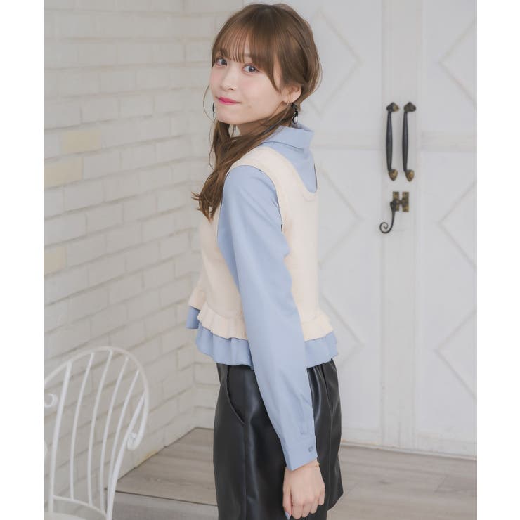 裾フリルドッキングSH | RETRO GIRL | 詳細画像9 