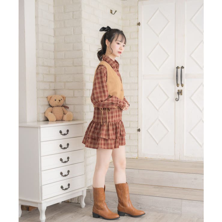 2段フリルチュニックOP | RETRO GIRL | 詳細画像13 