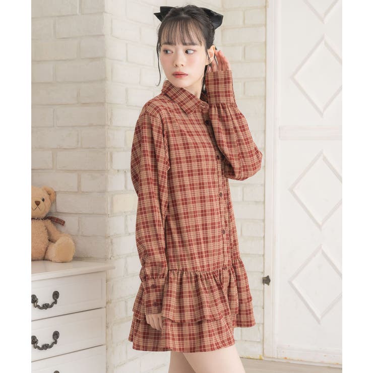 2段フリルチュニックOP | RETRO GIRL | 詳細画像17 