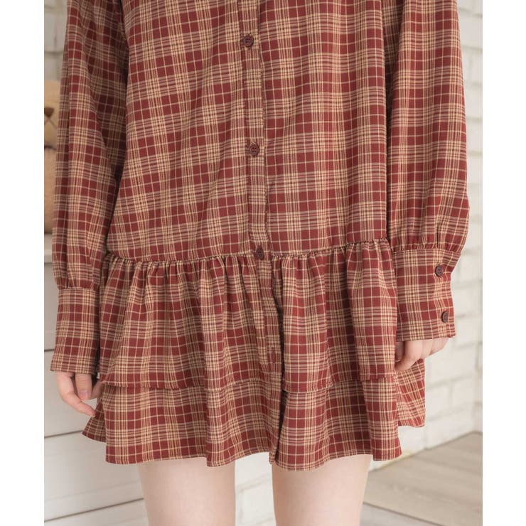 2段フリルチュニックOP | RETRO GIRL | 詳細画像32 