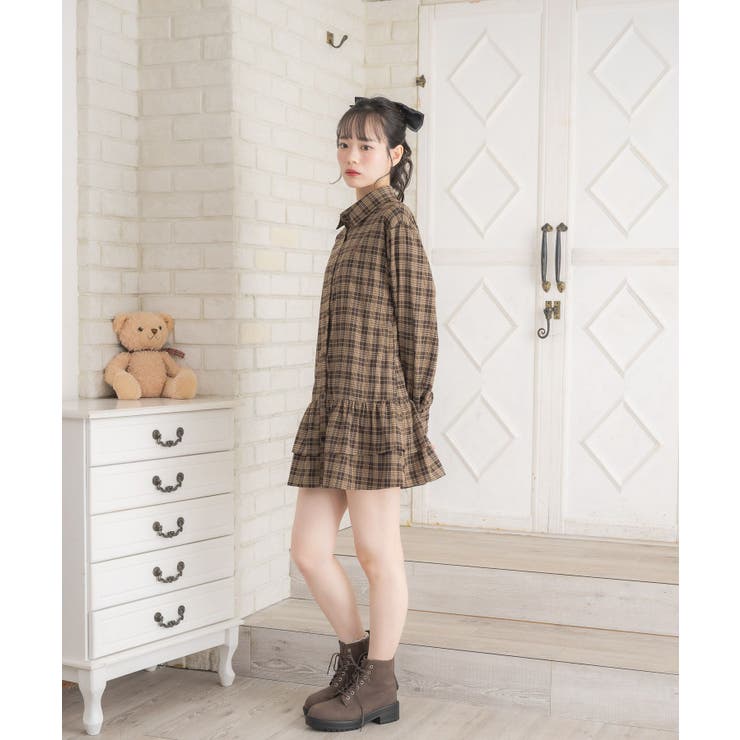 2段フリルチュニックOP | RETRO GIRL | 詳細画像7 