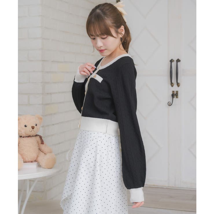 ケーブルヴィンテージカーデ | RETRO GIRL | 詳細画像10 