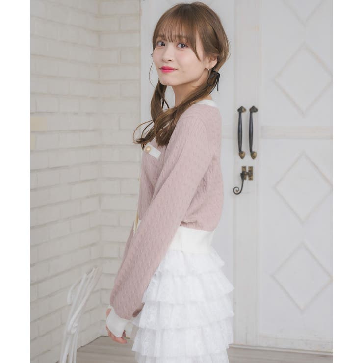 ケーブルヴィンテージカーデ | RETRO GIRL | 詳細画像26 