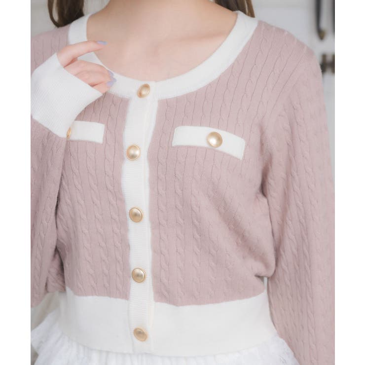 ケーブルヴィンテージカーデ | RETRO GIRL | 詳細画像27 