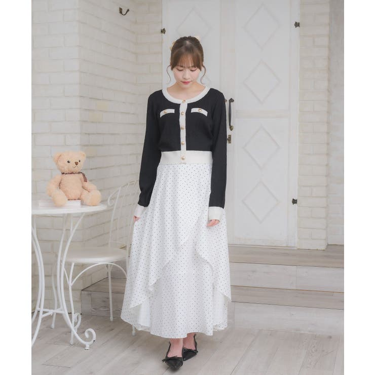 ケーブルヴィンテージカーデ | RETRO GIRL | 詳細画像3 