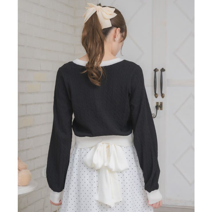 ケーブルヴィンテージカーデ | RETRO GIRL | 詳細画像9 