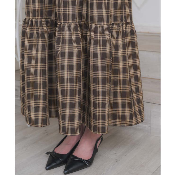 ベロアリボンチェックOP | RETRO GIRL | 詳細画像26 