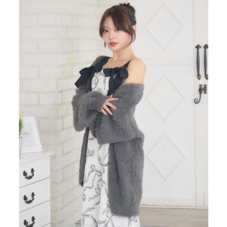 リボンストラップロングOP | RETRO GIRL | 詳細画像13 