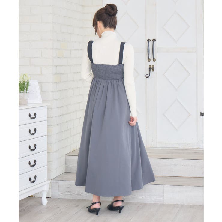 リボンストラップロングOP | RETRO GIRL | 詳細画像17 