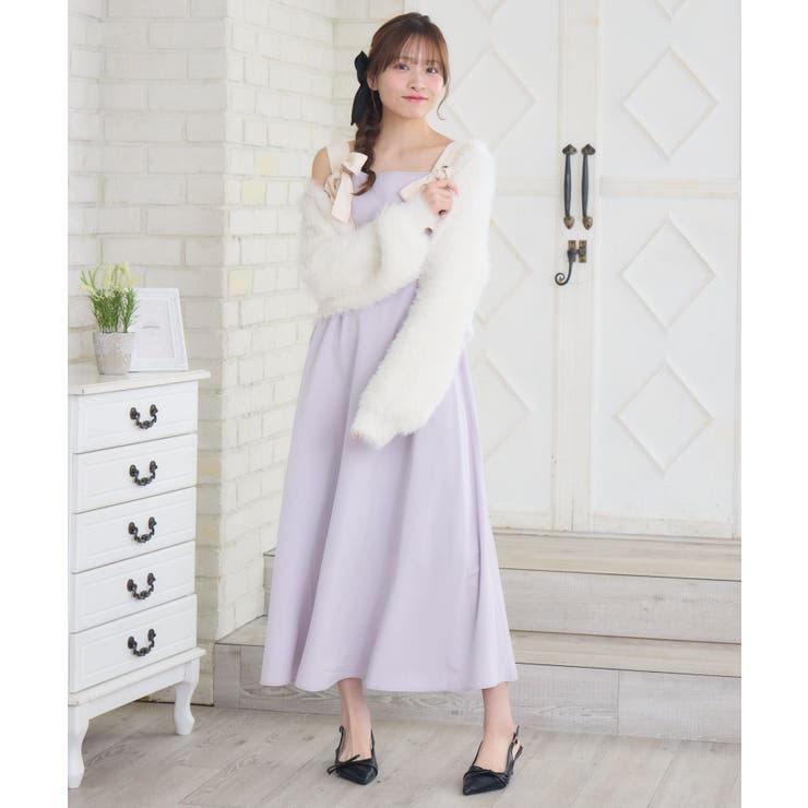 リボンストラップロングOP | RETRO GIRL | 詳細画像25 