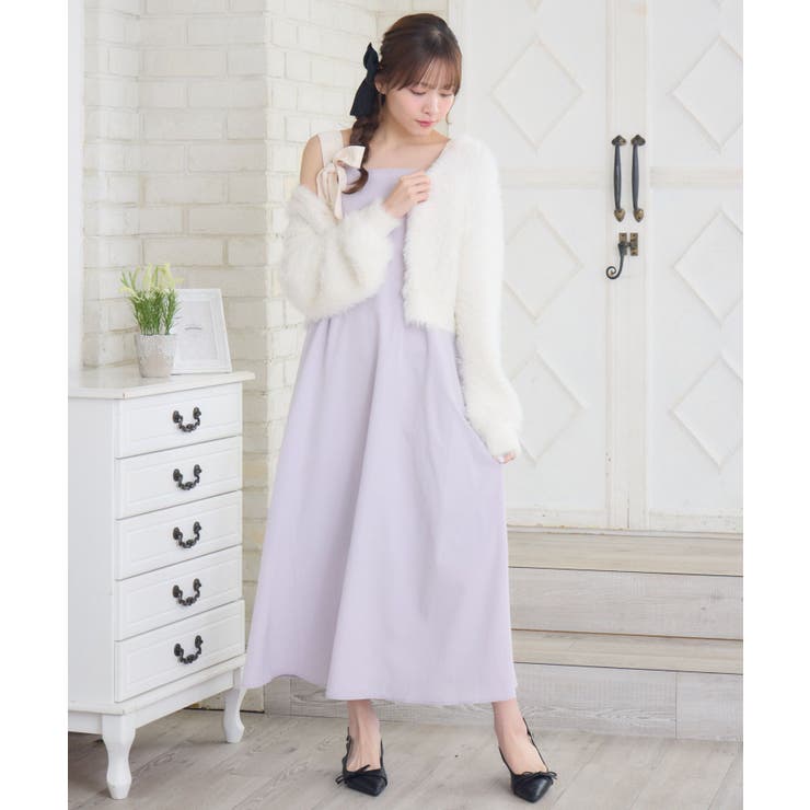 リボンストラップロングOP | RETRO GIRL | 詳細画像26 