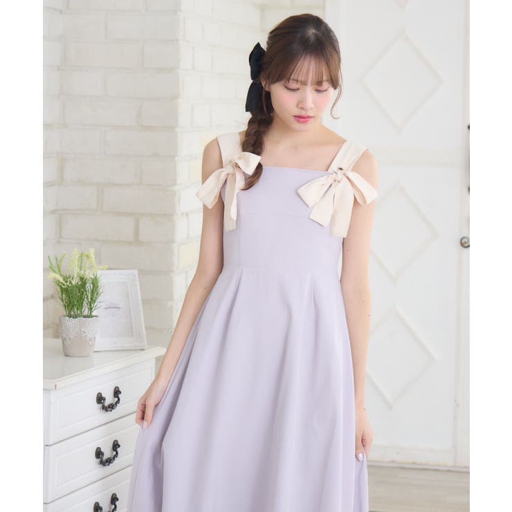 リボンストラップロングOP | RETRO GIRL | 詳細画像34 