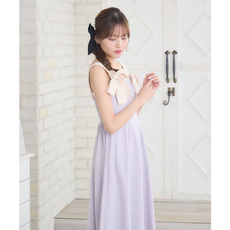 リボンストラップロングOP | RETRO GIRL | 詳細画像35 