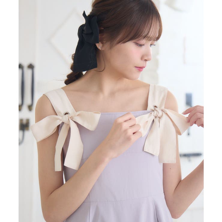 リボンストラップロングOP | RETRO GIRL | 詳細画像37 