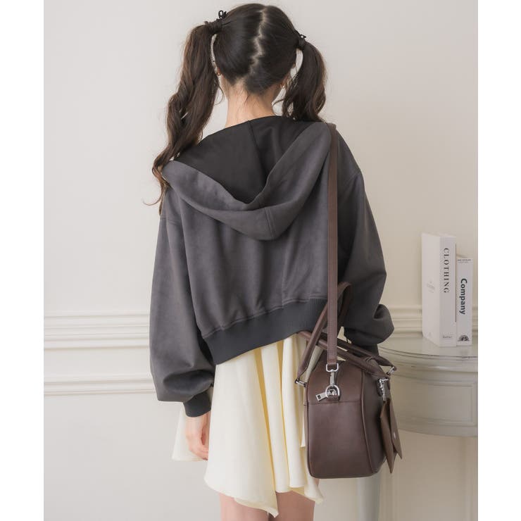 スエードリボンパーカー | RETRO GIRL | 詳細画像18 