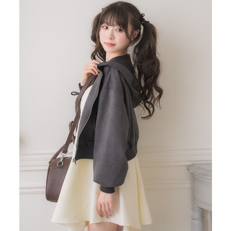 スエードリボンパーカー | RETRO GIRL | 詳細画像19 