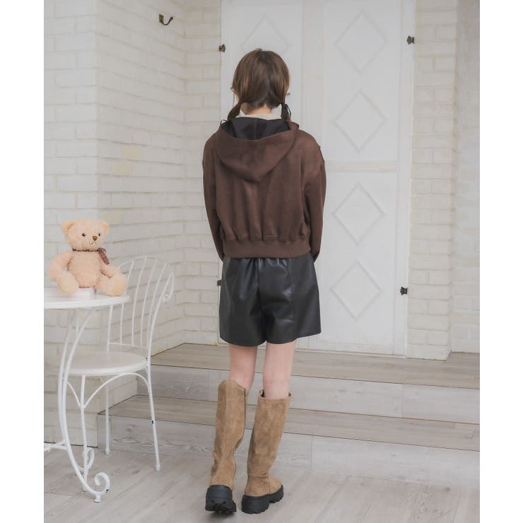 スエードリボンパーカー | RETRO GIRL | 詳細画像24 