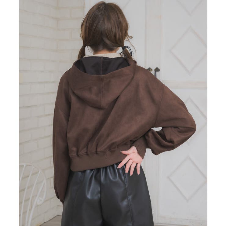 スエードリボンパーカー | RETRO GIRL | 詳細画像28 